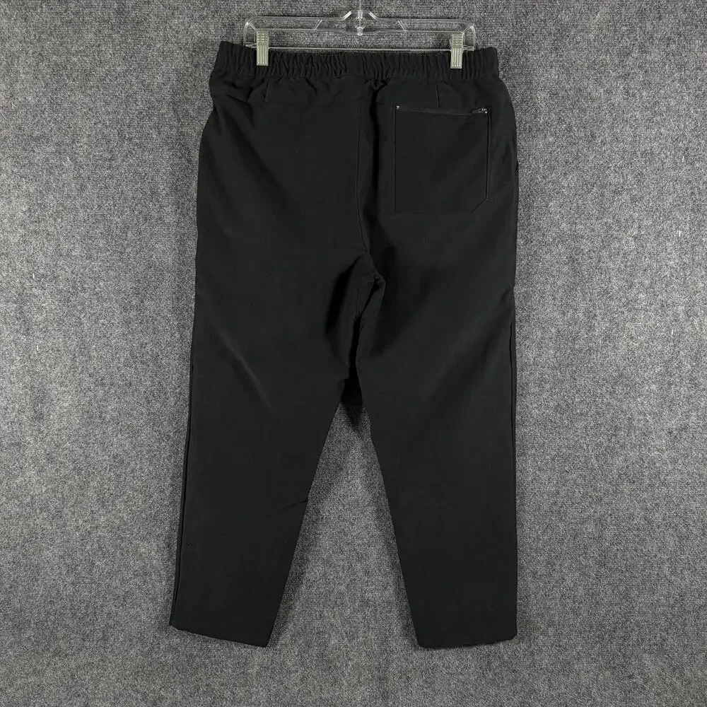 CUTS Clothing Icon Pull On Pants Mens L Black Enduratech Stretch Drawstring